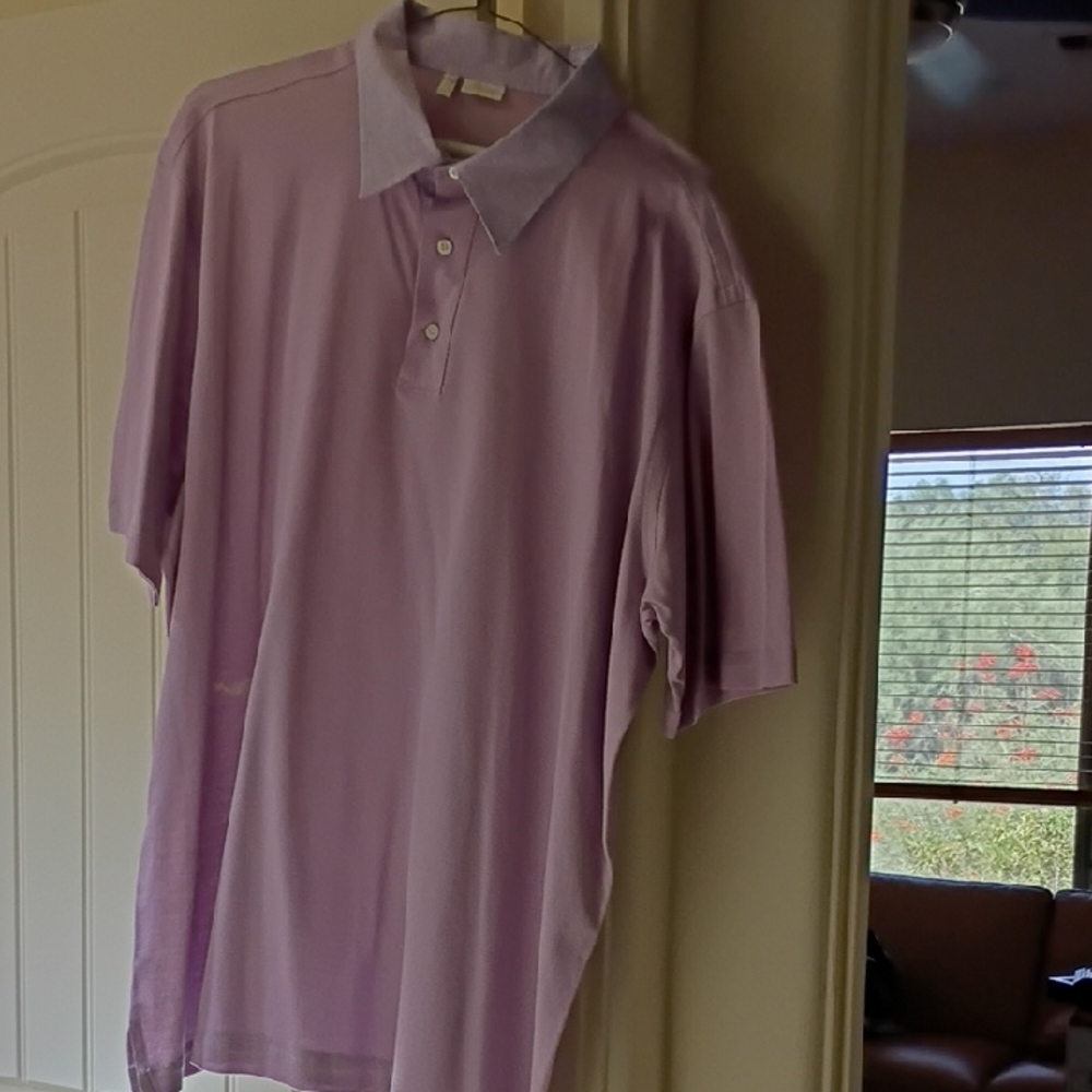 Brioni Light Purple Polo Shirt